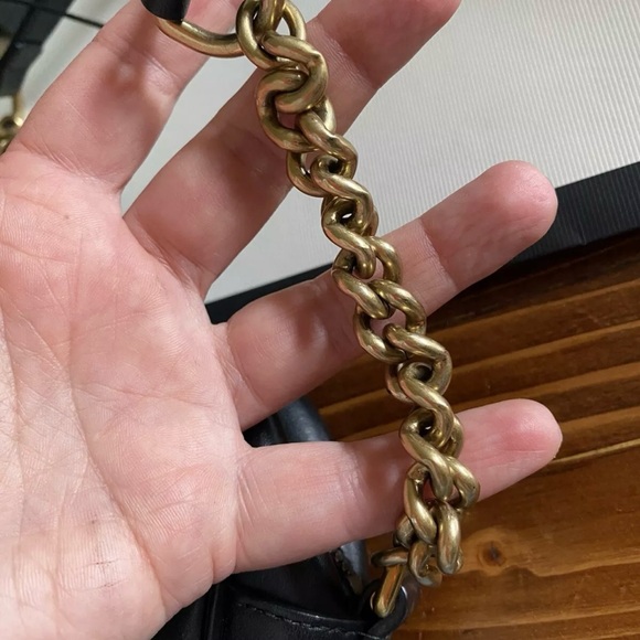 Gucci GG Marmont Small Shoulder Bag Black Leather with original box - Picture 5 of 16